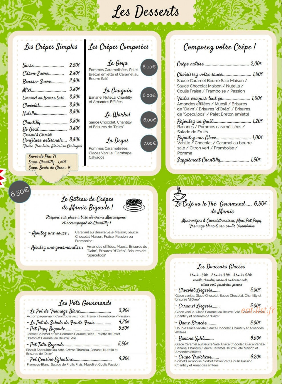 Le Comptoir De Mamie Bigoude Blois Menu Et Photos