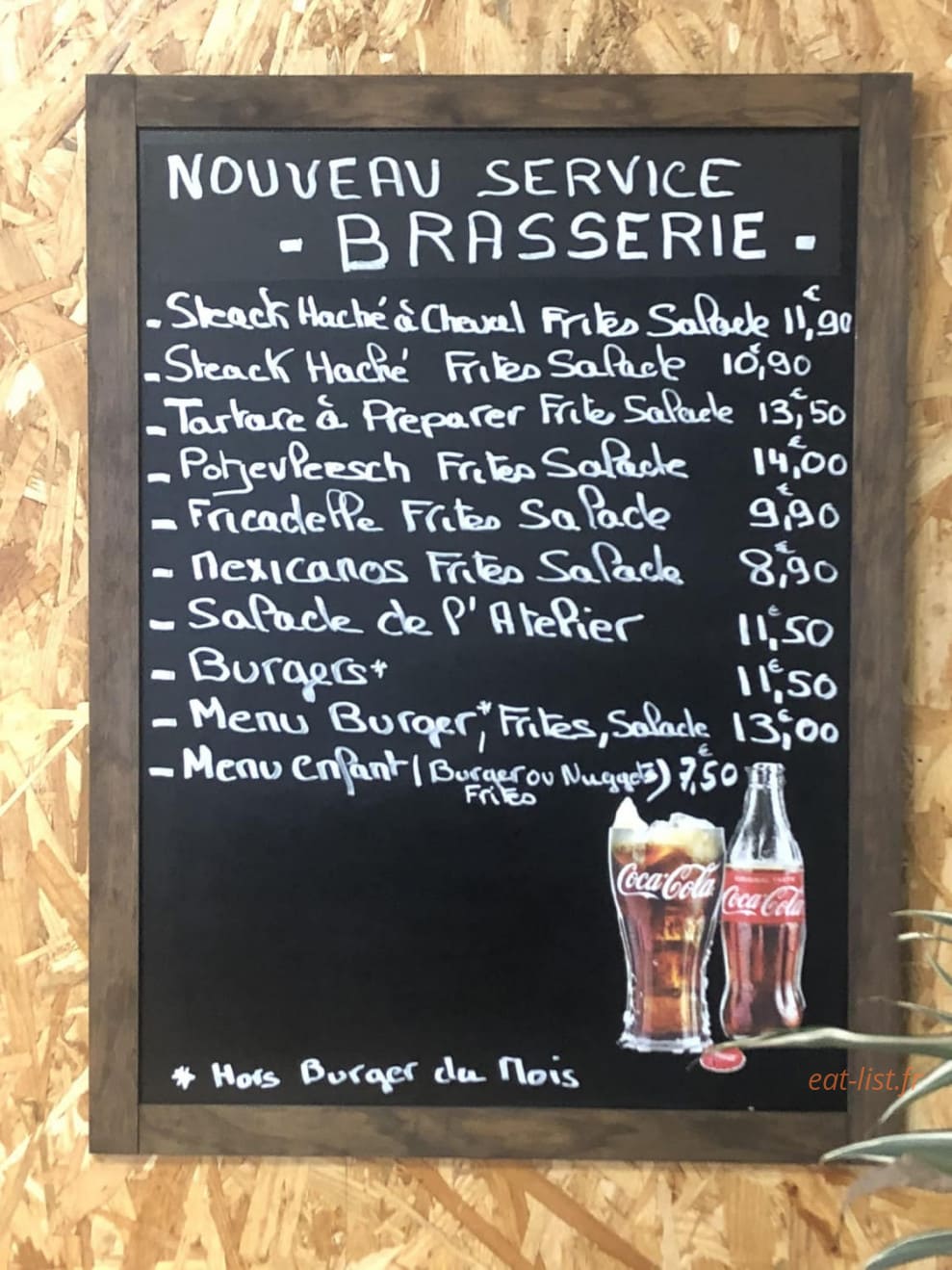 La Civette à Don menu et photos