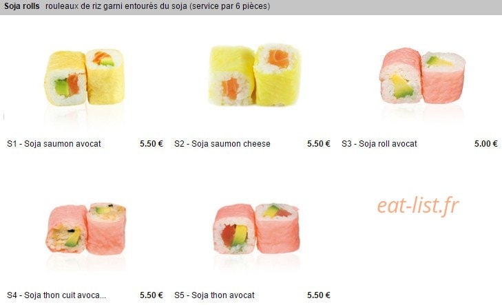 Pontault Sushi à Pontault Combault menu et photos