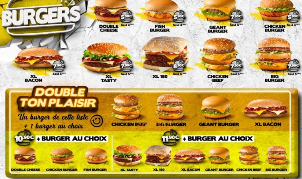 Double Xl Magny Le Hongre Menu Et Photos