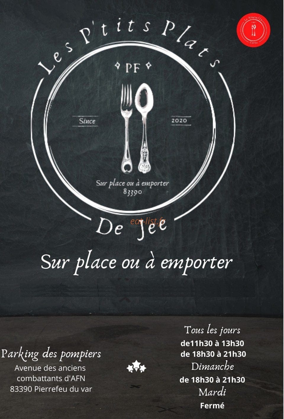 Les P Tits Plats De Jee Food Truck Pierrefeu Du Var Menu Et Photos