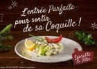 Au menu pour les fêtes à Courtepaille  - Saint-Jacques, pommes et céléri à l'anis vert  