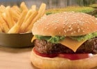 Bison Burger Buffalo Grill  - Buffalo Cheese Burger  