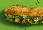 Brioche Dorée : mise au vert avec ses recettes printanières  - Sandwich du primeur  
