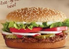 Burger King à Paris  - Whopper Sandwich  