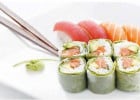 Capital Citizen propriétaire à 30% de Eat Sushi  - Assortiments de spring roll et sushis  