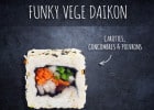 De nouveaux plateaux sushis chez O'Sushi  - Funky vege daikon  
