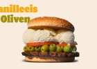Des burgers pour femmes enceintes chez Burger King Allemagne  - Burger glace à la vanille et olives  