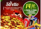 Deux menus à moins de 15 euros chez Pizza Tempo  - Pizza Stretto  