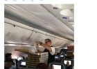 Distribution gratuite de pizzas en avion  - Pizza Party à bord de l'avion  