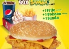 Double Krunch Box Samba KFC  - Double Krunch Box Samba  