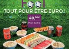 Eat Sushi vous régale pendant l'EURO 2016  - Menu Eat Foot  