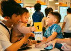 Enfants au restaurant : solutions pour familles modernes  - Enfants en restauration rapide  