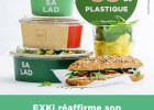 Exki : chaîne écoresponsable  - Presque plus de plastique  