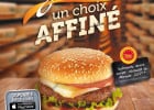 Jurassien, Reblochon, Végétarien chez Speed Burger  - Le burger Jurassien au fromage affiné  