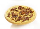 La pizza de noël de la Boîte à Pizza  - La pizza Suprême de volaille au foie gras  
