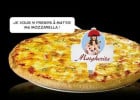 La pizza Margherita en restauration rapide  - Pizza Margherita  