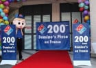 Le 200è point de vente de Domino's Pizza  - Inauguration du 200ème restaurant  