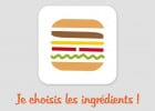 Le burger sur mesure de Speed Burger  - Logo du burger customisé  