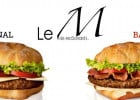 Le M de Mc Donald's  - Les 2 burger M de McDo  