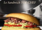 Le Sandwich Top Chef chez Paul  - Le sandwich bœuf speck roquette  