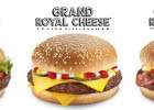 Les burgers Grand Royal de Mc Donald's  - Burgers Grand Royal  