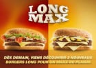 Les Long Max de Quick  - La gamme des Long Max  
