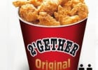 Les menus buckets KFC  - Bucket L’Original Zinger   
