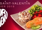 Les menus créés par A la bonne heure  - Le menu Saint-Valentin  