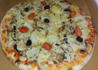 Les pizzas végétariennes de Scooter Pizz  - Pizza vegetarian  