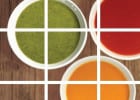 Les soupes de Francesca   - 3 sauces colorées  