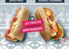 Les toastés et plats chauds Brioche Dorée  - Les toastés montagnards  
