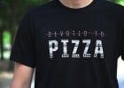 Pizza Hut se lance dans la mode   - Tee-shirt 'Devoted to Pizza'  