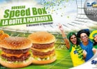 Speed Box de Speed Burger pour la Mondiale 2014  - Speed Box  