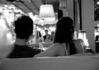 Une soirée de Saint-Valentin au restaurant  - Couple en soirée  