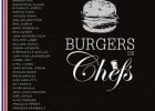 Voilà de vrais burgers gastronomiques  - Couverture du livre Burgers de Chefs   