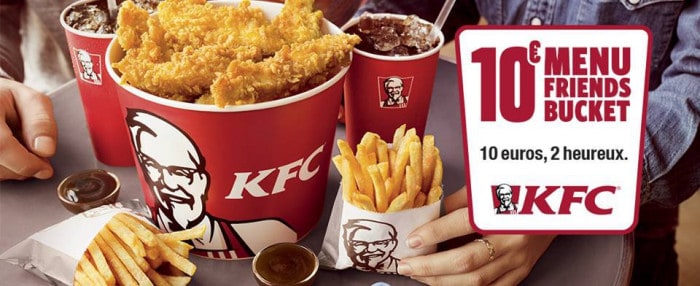  Menu Friends Bucket KFC  
