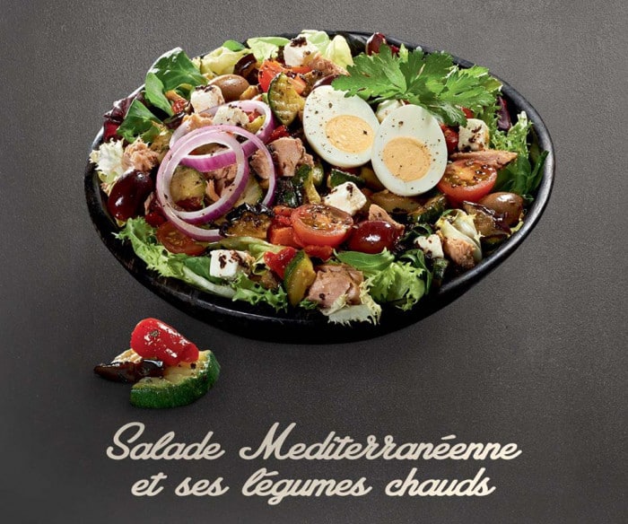  Salade Mediterranéenne  