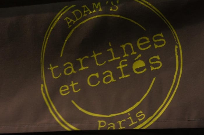  Tartines et cafés chez Adam's  