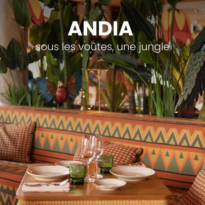  Intérieur du restaurant Andia  