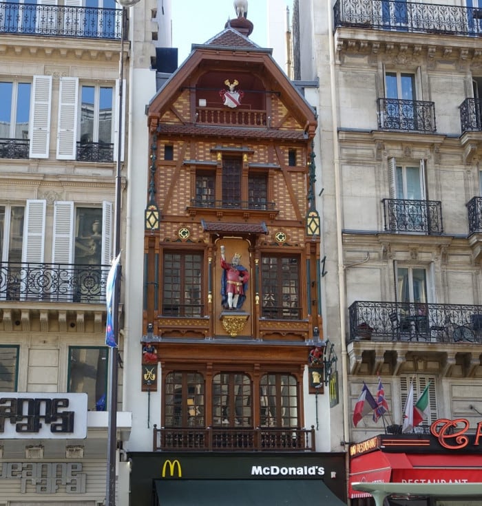  McDonald's insolite à Paris  