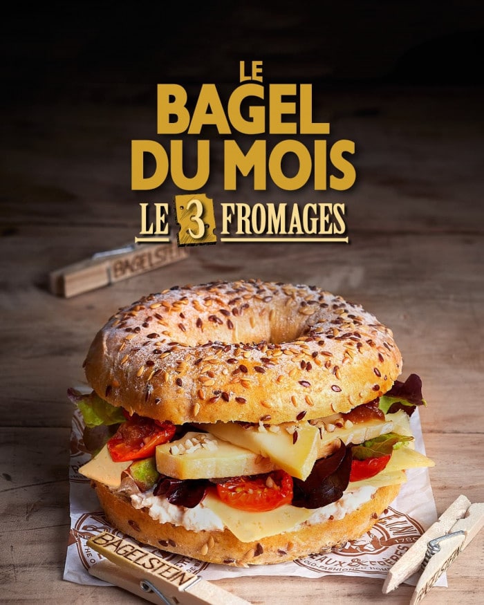  Bagel 3 fromages  