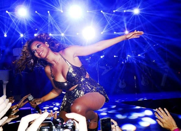  Beyonce en concert  
