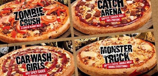  4 nouvelles pizzas MCM  