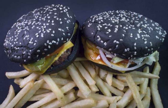  Halloween black whopper par Burger King  