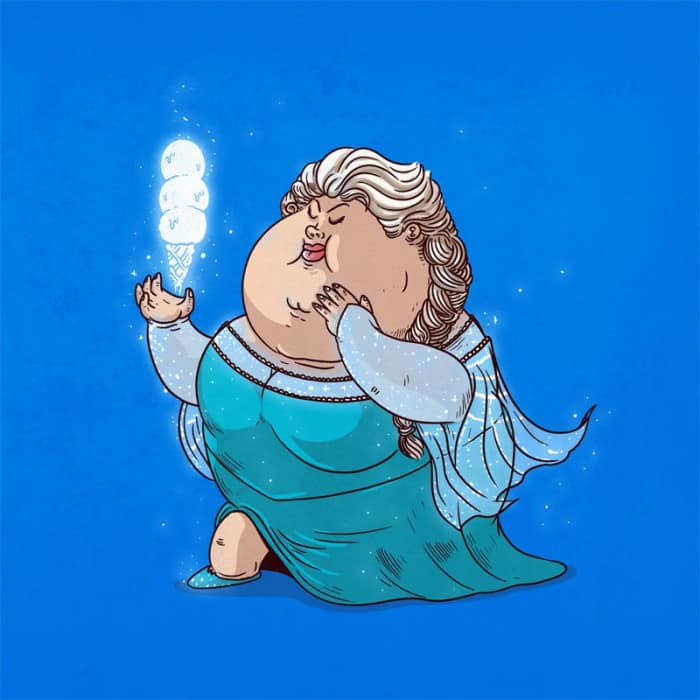  Elsa, la Reine des neiges  