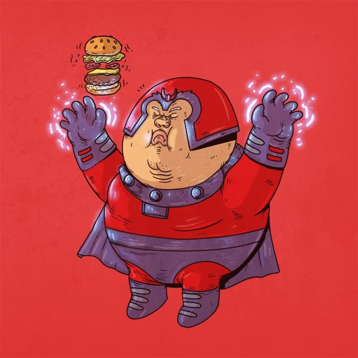  Magnéto et son burger  