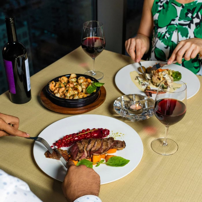  Dîner avec la femme que vous voulez séduire  