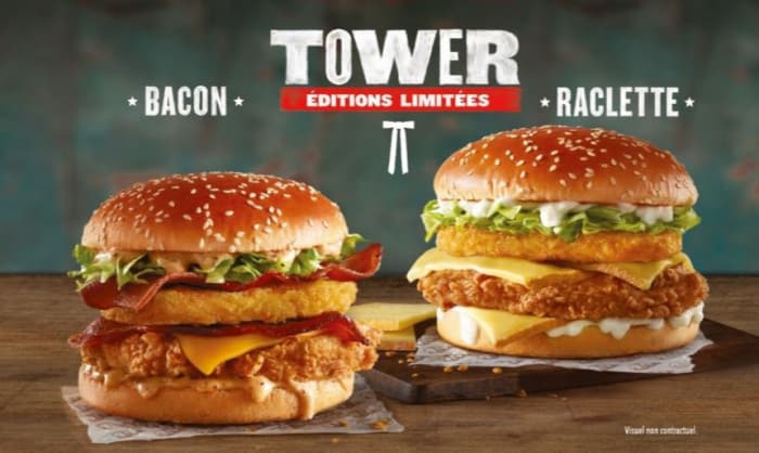  Tower bacon et raclette  