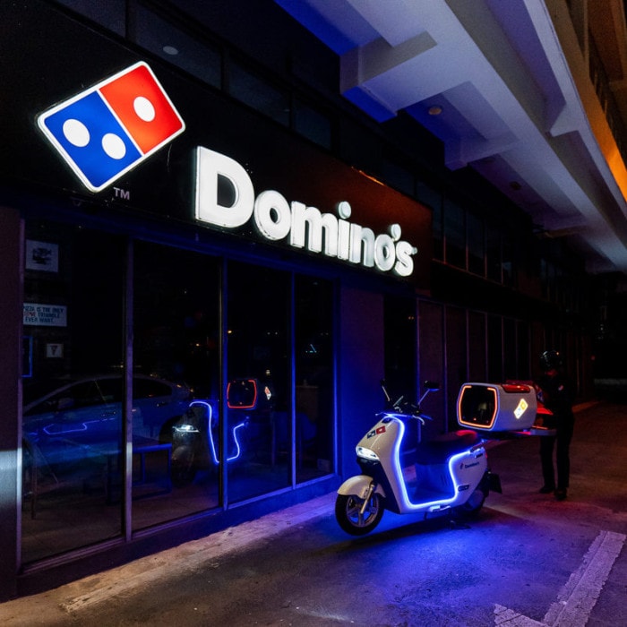  Scooter de Domino's Pizza Australia  